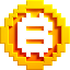Bitcoin coin logo 64px